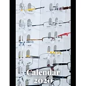 Optician Calendar 2020: Calendar Weekly Planer 2020 Logbook Diary Gift Todo Memory Book Budget Planner Hobby - Men, Woman, Girls & Boys - 8.5