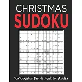 16X16 Christmas Sudoku: Stocking Stuffers For Men, Kids And Women: Christmas Sudoku Puzzles for Family: Medium Sudoku Puzzles Holiday Gifts An