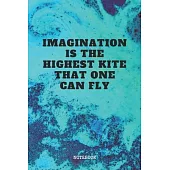 Notebook: Kite Surfing Quote / Kitesurfing Saying Kite Sports Planner / Organizer / Lined Notebook (6