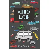 Auto Log: Service and Repair Record Book For All Vehicles, Cars, Trucks, Motorcycles and Other Vehicles with Part List and Milea