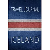 Travel Journal Iceland: Blank Lined Travel Journal. Pretty Lined Notebook & Diary For Writing And Note Taking For Travelers.(120 Blank Lined P