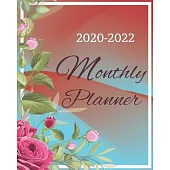 2020-2022 Monthly Planner: Three Year 36 Months Calendar Agenda, Monthly Weekly Yearly Notebook Planner Organizer Schedule With Inspirational Quo