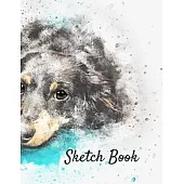 Sketch Book: Large Blank Pages with White Paper - An Artist Sketchbook