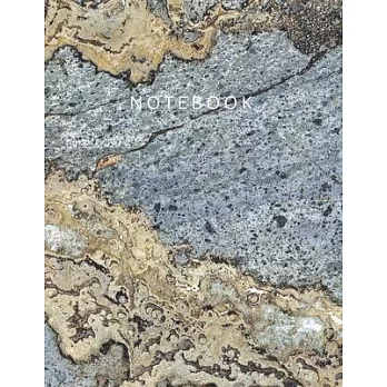 博客來-Notebook: Beautiful Grey and Gold Marble Notebook - Marble & White ...