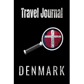 Travel Journal Denmark: Blank Lined Travel Journal. Pretty Lined Notebook & Diary For Writing And Note Taking For Travelers.(120 Blank Lined P