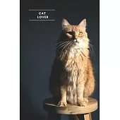Cat Lover: Internet Password Organizer Small, Premium Journal And Logbook To Protect Usernames and Passwords, Security Questions
