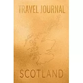 Travel Journal Scotland: Blank Lined Travel Journal. Pretty Lined Notebook & Diary For Writing And Note Taking For Travelers.(120 Blank Lined P