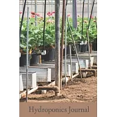 Hydroponics Journal: Compact 6 x 9 College Ruled Lined Notebook for Hydroponics Growers