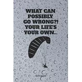 Notebook: Paragliding Quote / Saying Art Design I Love Paragliding Planner / Organizer / Lined Notebook (6