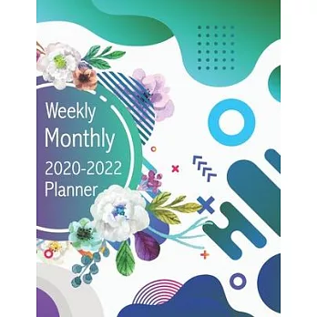 2020-2022 Weekly Monthly Planner: Daily Planner Three Year, Agenda Schedule Organizer Logbook and Journal Personal, 36 Months Calendar, 3 Year Appoint