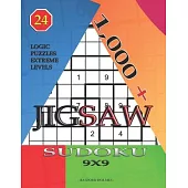 1,000 + sudoku jigsaw 9x9: Logic puzzles extreme levels