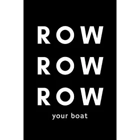 博客來-Row Row Row Your Boat: Funny Rowing Notebook Gift Idea For Sport,  Coach, Athlete, Training - 120 Pages (6 x 9) Hilarious Gag Present