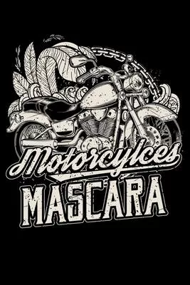 Motorcycles Mascara: Biker Gift Lined Notebook Journal Diary 6x9