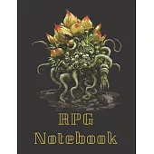 RPG Notebook: Corpse Flower Dungeons And Dragons Edition - Mixed paper: Hexagon, Dot Graph, Dot Paper, Pitman: For role playi ng gam
