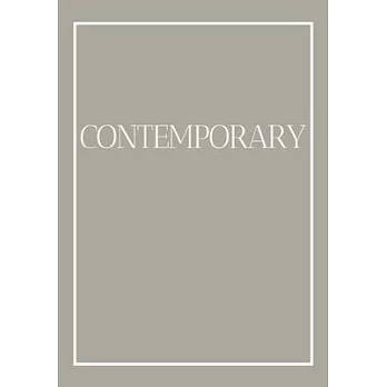Contemporary: A decorative book for coffee tables, bookshelves and end tables: Stack style decor books to add home decor to bedrooms