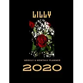 2020 Weekly & Monthly Planner: Lilly...This Beautiful Planner is for You-Reach Your Goals / Journal for Women & Teen Girls / Dreams Tracker & Goals S