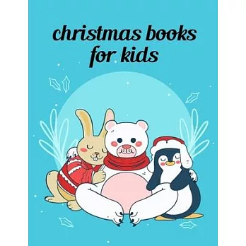Christmas Books For Kids: Funny animal picture books for 2 year olds