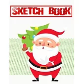 Sketch Book For Teens Christmas Giving: Sketch Book Top Spiral Bound Sketchpad For Artist Sketching And Drawing Paper Micro Perforated - Crayon - Prac
