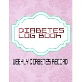 God Created Diabetes Girls: Years Blood Sugar Level Tracker For Diabetic Health Dairy Organizer Gold Glitter & Rose Dots Weekly - Pocket # Diabete