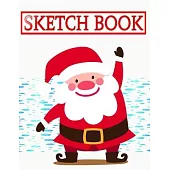 Sketchbook For Ideas Christmas Ideas: Comic Sketch Book Blank Comic Book - Inches - Sketches # Over Size 8.5 X 11 INCHES 110 Page Quality Prints Good