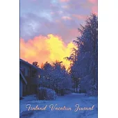 Finland Vacation Journal: Compact and Convenient Dot Grid Notebook