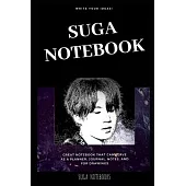 Suga Notebook: Great Notebook for School or as a Diary, Lined With More than 100 Pages. Notebook that can serve as a Planner, Journal