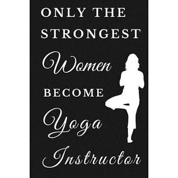 yoga instructor: Lined Notebook Journal For yoga Lover - 120 Pages Size 6＂ x 9