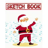 Sketch Book For Boys Experience Christmas Gift: Unlined Unruled Journal Book With Blank Pages & Sketch Book - Designs - Perfect # This Size 8.5 X 11 L