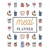 Meal Planner: Food Record And Grocery List Eat Healthy Be Healthy