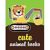 Cute Animal Books: Funny Image for special occasion age 2-5, art design from Professsional Artist