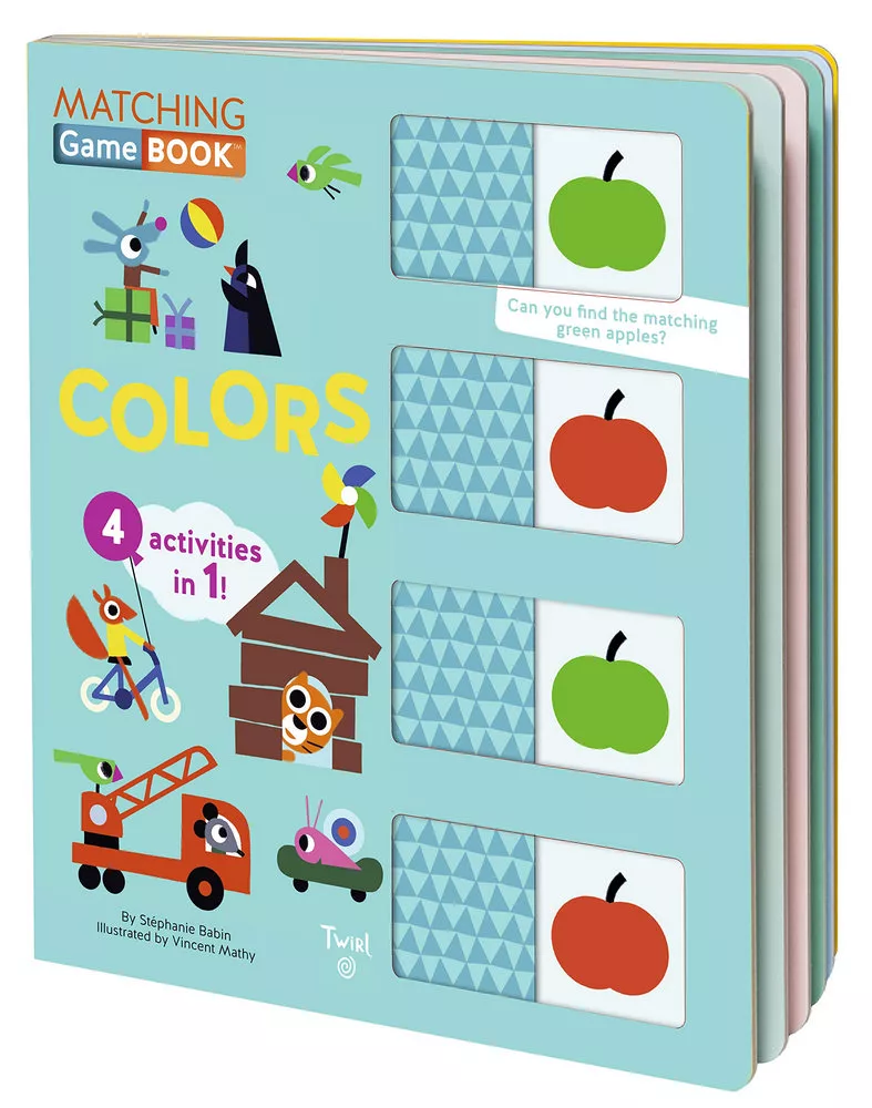 Matching Game Book: Colors