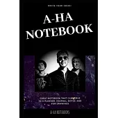 A-ha Notebook: Great Notebook for School or as a Diary, Lined With More than 100 Pages. Notebook that can serve as a Planner, Journal