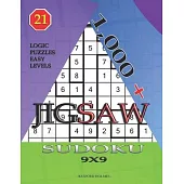 1,000 + sudoku jigsaw 9x9: Logic puzzles easy levels