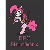 RPG Notebook: Mlp Darkest Dungeon Edition - Mixed paper: Hexagon, Dot Graph, Dot Paper, Pitman: For role playi ng gamers: Notes, tra