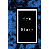 Gym Diary: My Gymnastic Exercise, Your gain plan, Cute Cover, Training, Workout 6x9 inch