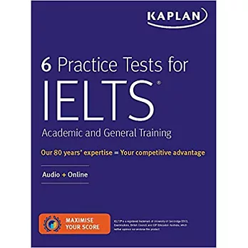 6 Practice Tests for Ielts Academic and General Training: Audio + Online