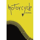 Motorcycle Journal: Motorcycle Trip Journal: Travel Book: Lined Book For Dirt Bike Lovers and Motorcyclists, Journal Gift For Motorbiker l