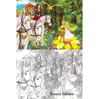 ＂The Forest Dreams: ＂ Giant Super Jumbo Mega Coloring Book Features 100 Pages of Exotic Fantasy Fairies, Forest Fairies, Magic Forests, Tr
