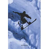 Notebook: I Love Snowboard Sport Quote / Snowboarder Saying Snowboarding Training Planner / Organizer / Lined Notebook (6