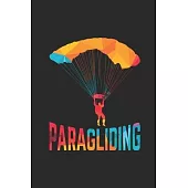 Paragliding: Paragliding Notebook, Dotted Bullet (6