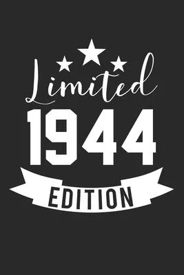 limited edition 1944: diary, notebook, book 100 lined pages in softcover for everything you want to write down and not forget