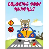 Coloring Book Animals: Cute Christmas Animals and Funny Activity for Kids