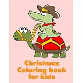Christmas Coloring Book For Kids: A Cute Animals Coloring Pages for Stress Relief & Relaxation