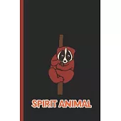Spirit Animal: Notebook & Journal Or Diary For Students & Slow Loris Lovers As Gift, College Ruled Paper (120 Pages, 6x9