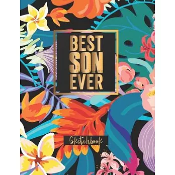 Best Daughter Ever Sketchbook: Journal, Sketch, Art Gifts for Kids, Gifts for Girls, 8 x 5 x 11 Blank Book 120 Pages (Sketchbooks for Kids and Adults