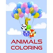 Animals coloring: Super Cute Kawaii Coloring Pages for Teens