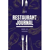 2020 Restaurant Journal: Dining Out Experiences: Restaurant Journal Diary for You to create your Culinary Adventure (6