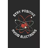 Stay Positive: Blank Lined Notebook (6