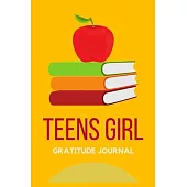 Apple Gratitude Journal for Teens Girl: 107 Pages Gratitude Journal for Apple Lovers with Inspirational Quotes on each page. Ideal Gift for Girls, Boy