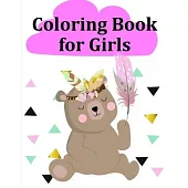 Coloring Book for Girls: Super Cute Kawaii Coloring Pages for Teens